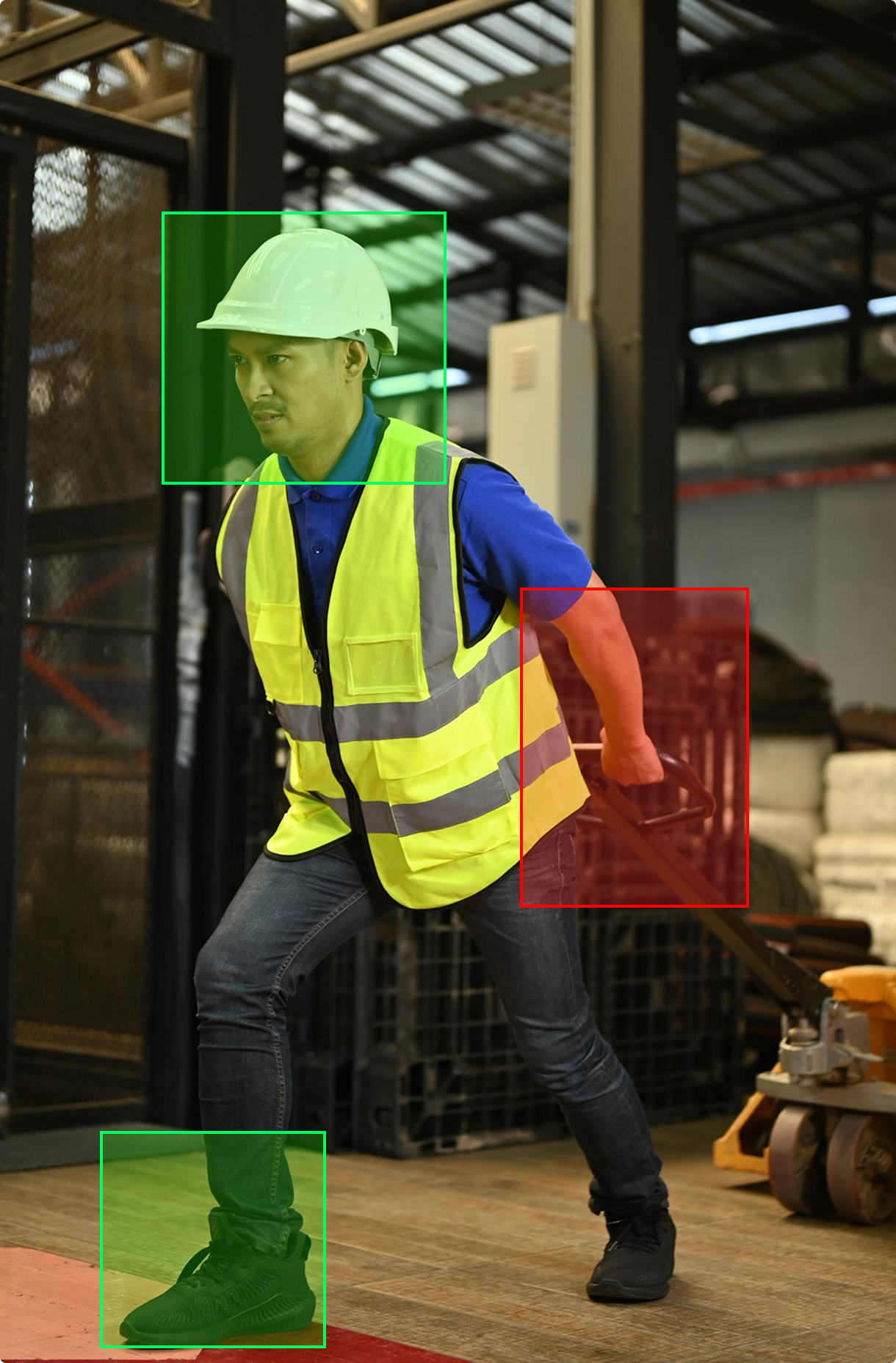 Workers ignoring PPE rules